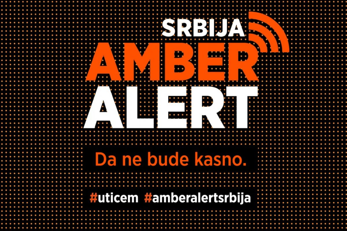 Šta je “AMBER ALERT” ili “Pronađi me”